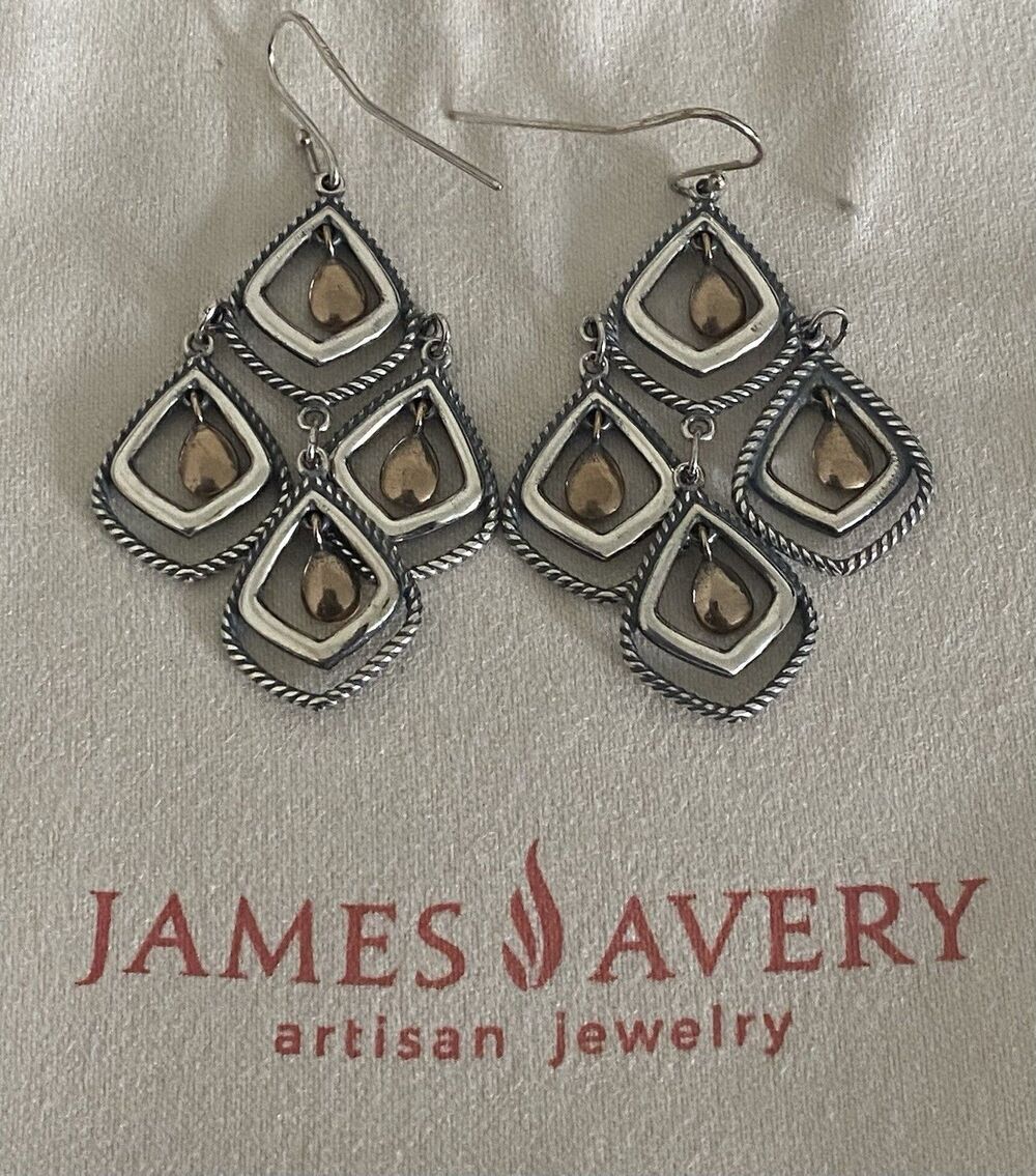 James Avery Retired Dancing Elements Earrings